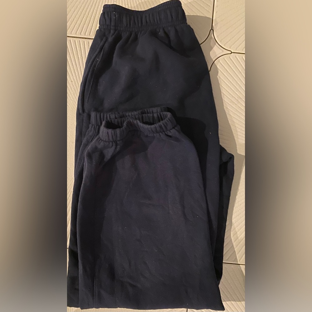Everlast Sport Blue Sweatpants w/ 2 pockets, elastic @ waist & ankles drawstring